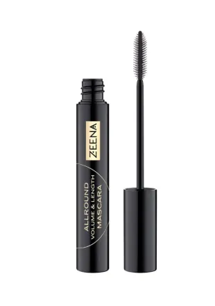Zeena allround volume & length Mascara - Black - 8ml | زينة ماسكارا لتكثيف وتطويل الرموش - أسود - 8 مل