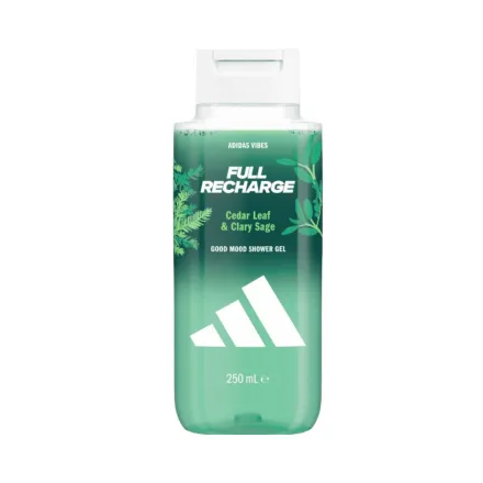 Adidas Vibes Full Recharge Shower Gel - 250ml | اديداس فايبز جل استحمام - 250 مل