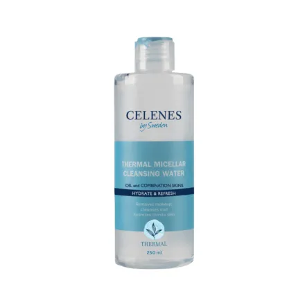 Celenes by Sweden Thermal Micellar Cleansing Water, Oily And Combination Skin - 250ml | سيلينس ميسيلار للبشرة الدهنية والمختلطة - 250 مل