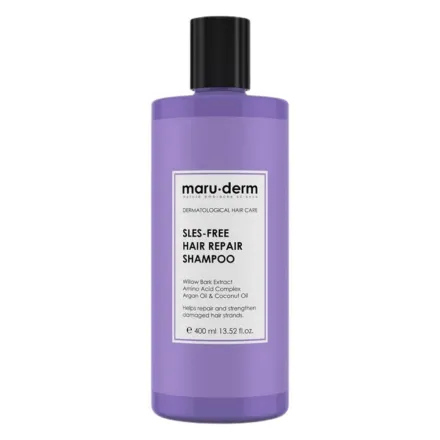 maru.derm Sles-Free Hair Repair Shampoo - 400ml | مارو.ديرم شامبو خالي من السلفات و مرمم للشعر - 400 مل