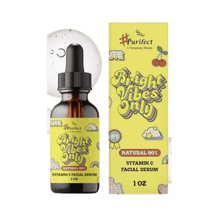Purifect Bright Vibes Only Vitamin C Facial Serum - 30ml | بيورفيكت سيروم فيتامين سي للوجه - 30مل