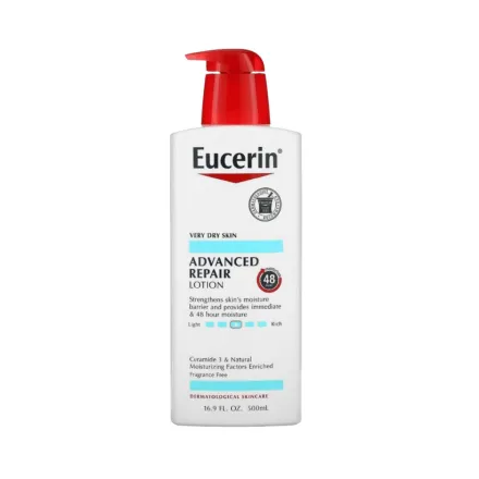 Eucerin Advanced Repair Lotion - 500ml |يوسيرين لوشن الإصلاح المتقدم - 500 مل