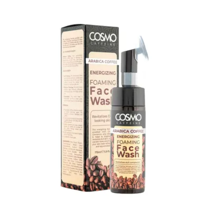 COSMO Arabica Coffee Foaming Face Wash - 175ml | كوزمو غسول رغوي للوجه بالقهوة - 175 مل