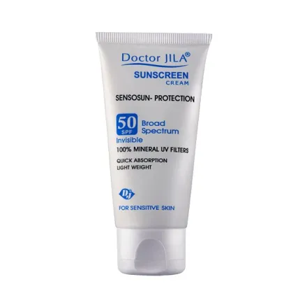 Doctor jila Senso Sun-Protection Sunscreen Cream SPF + - 50g | دكتور جيلا كريم واقي شمس - 50غ