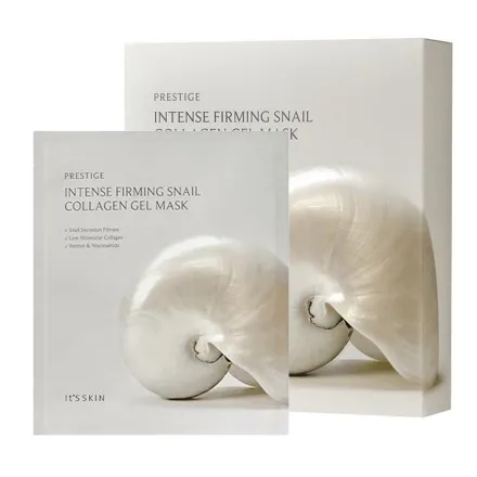 It’S SKIN - Prestige Intense Firming Snail Collagen Gel Mask Set - 30g|اتس سكين قناع الوجه الجلّي المكثف -30غرام