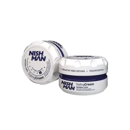 NISH MAN Styling Cream Natural Look - 150ml| نيشمان كريم تصفيف الشعر للرجال -150 مل