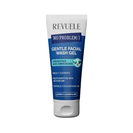 Revuele Gentle Cleansing Gel with Prebiotics and Amino Acids - 200ml | ريفويل غسول لطيف على البشرة بالأحماض الامينية - 200 مل