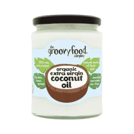 The Groovy Food Organic Extra Virgin Coconut Oil - 500ml | ذا غروفي فود زيت جوز الهند العضوي - 500 مل