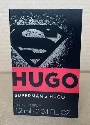HUGO BOSS Sample hugo x superman edp - 1,2ml | هيوكو بوس عينة عطر إكس سوبرمان للرجال - 1,2 مل