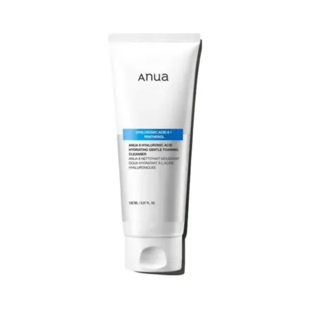 Anua Hyaluronic Acid 8 + Panthenol Gentel Foaming Cleanser - 150ml | انوا غسول رغوي بالبناتينول والهيالورونيك اسيد - 150 مل