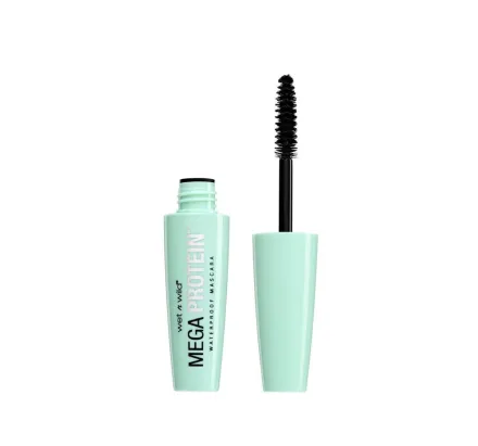 wet n wild Mega Protein Waterproof Mascara Very Black - 6ml | ويت ان وايلد ماسكارا ضد الماء - 6 مل