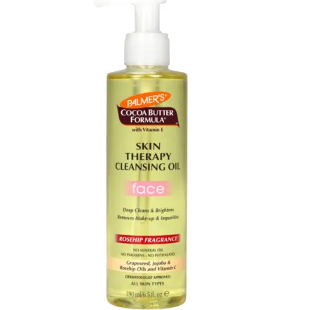 PALMER'S Cocoa Butter Skin Therapy Cleansing Oil - 190ml | بالمرز زيت تنظيف البشرة من كاكاو باترر - 190 مل