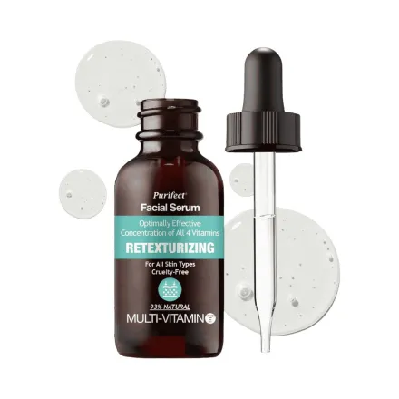 Purifect Retexturizing Multi-Vitamin Facial Serum - 30ml | بيورفيكت سيروم متعدد الفيتامينات - 30 مل