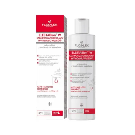 FLOSLEK PHARMA ELESTABion® W Hair Loss Prevention Shampoo - 200ml | فلوسليك فارما شامبو مضاد لتساقط الشعر - 200مل