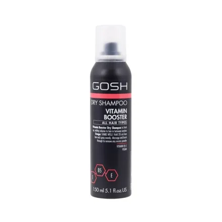 Gosh Dry Shampoo Spray 150ml - Vitamin Booster | جوش رذاذ الشامبو الجاف بالفيتامين - 150 مل