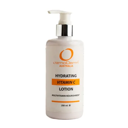 OzmoDerm Hydrating Vitamin C Lotion - 250ml | اوزموديرم لوشن مرطب للفيتامين سي - 250 مل