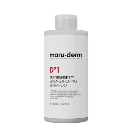 maru.derm PeptiDensity D1 Strengthening Shampoo - 300ml | مارو.ديرم شامبو مقوٍ للشعر - 300 مل