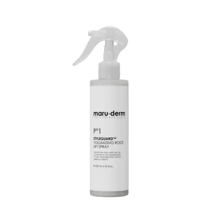 maru.derm StyleGuard Volumizing Root Lift Spray - 200ml |ماروديرم ستايل غارد بخاخ لرفع جذور الشعر وزيادة حجمه – 200 مل