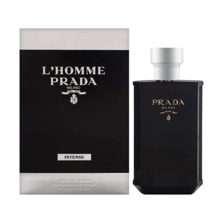 PRADA LHomme Intense EDP - 100ml | برادا عطر لهوم انتنس للرجال 100 مل