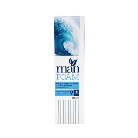 Gyno Man Foam Daily Disinfectant Foam For Genital Areas - 200ml | جينو مان فوم مطهر يومي لمناطق الحساسة - 200مل
