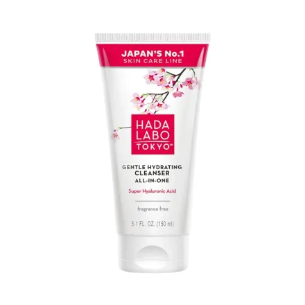 Hada Labo Gentle Hydrating Cleanser -150ml | هادا لابو غسول لطيف مرطب للوجه - 150 مل