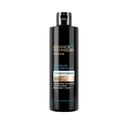 Avon Advanced Techniques Absolute Nourishment Argan Oil Conditioner - 250ml | افون بلسم مغذي بزيت الأرغان - 250مل