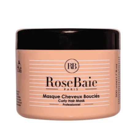 RoseBaie Professional Avocado Oil Curly Hair Mask - 500ml | روزباي باريس ماسك زيت الأفوكادو للشعر الكيرلي – 500 مل