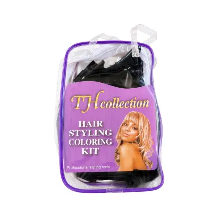 Tools & Cases Th Collection Hair Styling Coloring Kit | تي إتش كولكشن مجموعة أدوات صبغ وتصفيف الشعر