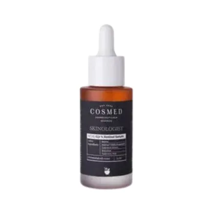 Cosmed Skinologist Serum Containing 0.5% Retinol & Peptide - 30ml | كوزميد سيروم الريتينول 0.5% و الببتيدات - 30 مل