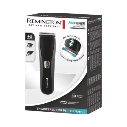 REMINGTON PROPOWER STAINLESS Hair Clipper | ريمنجتون ماكينة حلاقة برو باور