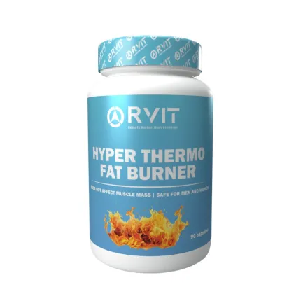Rvit Hyper Thermo Fat Burner - 90 Capsules | ارفيت حارق الدهون الحراري الفائق - 90 كبسولة