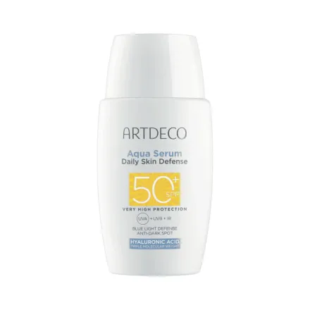 Artdeco Aqua Serum Daily Skin Defense SPF50+ - 40ml | ارديكو واقي شمسي سيروم اكوا - 40 مل