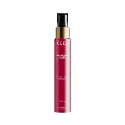 the CEEL Pure Rose Water Toner For All Skin Types - 100m | ذا سيل تونر بخاخ ماء الورد - 100 مل