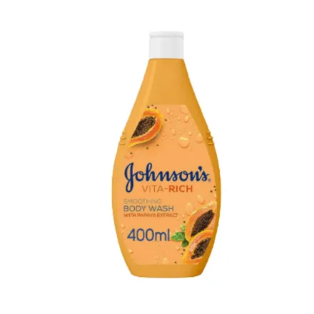 Johnson's Vita-Rich Smoothing Body Wash - 400ml | جونسون جل استحمام منعم للبشرة - 400 مل