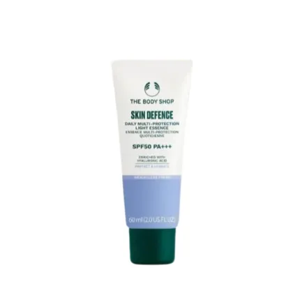 The Body Shop Skin Defense Daily Multi-Protection Light Essence - 60ml | ذا بودي شوب ايسنس واقي شمسي spf50 - 60 مل
