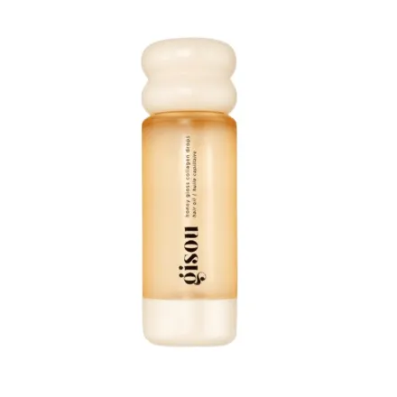 Gisou Honey Gloss Collagen Drops Hair Oil - 20ml | جيسو زيت الشعر بالكولاجين - 20 مل