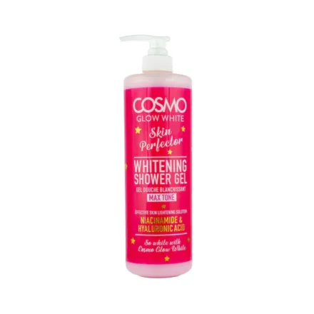 COSMO Glow White Whitening Shower Gel Skin Perfector - 1000ml | كوزمو سائل استحمام مفتح للبشرة - 1000 مل
