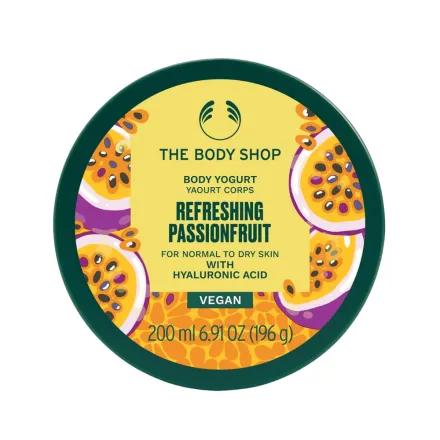 The Body Shop Refreshing Passionfruit Body Yogurt - 200ml | ذا بودي شوب كريم جسم برائحة الباشن فروت - 200مل