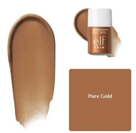e.l.f. Skin Bronzing Drops Bronzer + Nourish - 30ml | الف سيرو مسمر و مغذي للبشرة - 30 مل
