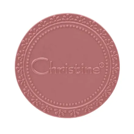 Christine Compact Powder Spf+ 15 - 12g | كريستين كومباكت بودرة مضغوطة للوجه بعامل حماية SPF 15 – 12 غ