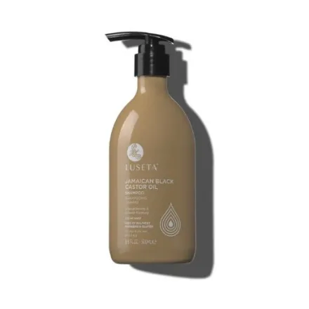 LUSETA Jamaican Black Castor Oil Shampoo - 500ml | لوسيتا شامبو للشعر الجاف بزيت الخروع - 500 مل