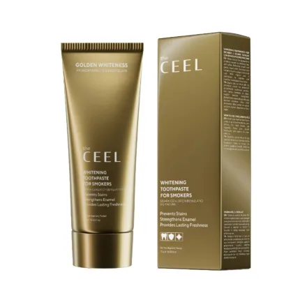 the CEEL Whitening Toothpaste For Smokers - 75g | ذا سيل معجون أسنان مبيض للمدخنين - 75غ