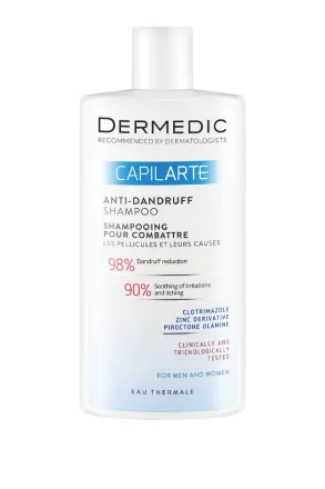 DERMEDIC Capilarte anti-dandruff shampoo - 300ml | ديرمديك شامبو ضد القشرة - 300 مل