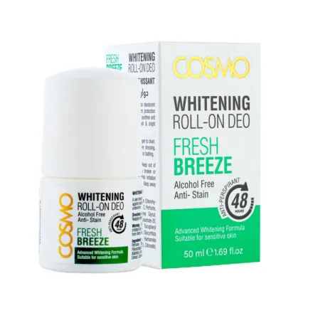 COSMO Fresh Breeze Whitening Roll On Deo - 50ml | كوزمو مزيل تعرق رول أون - 50 مل