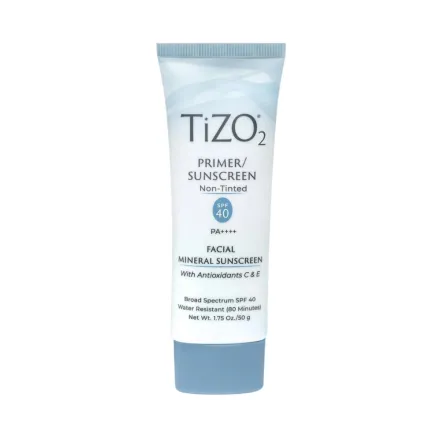 Tizo 2 Facial Primer Non-tinted SPF 40 - 50g | تايزو واقي شمسي بدون لون مع عامل حماية 40 - 50 غرام