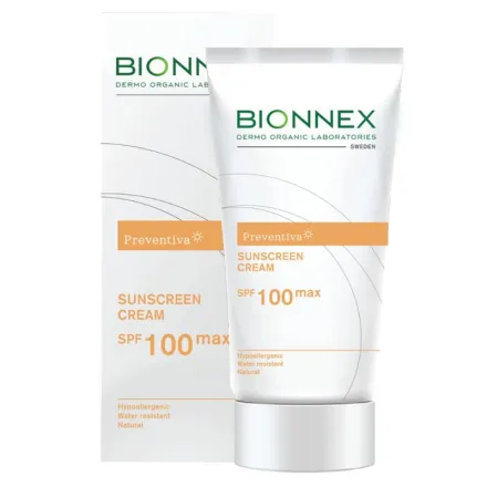 Bionnex Preventiva Sunscreen Max Spf100 - 50ml | بايونيكس واقي شمسي بعامل حماية عالي 100 - 50 مل