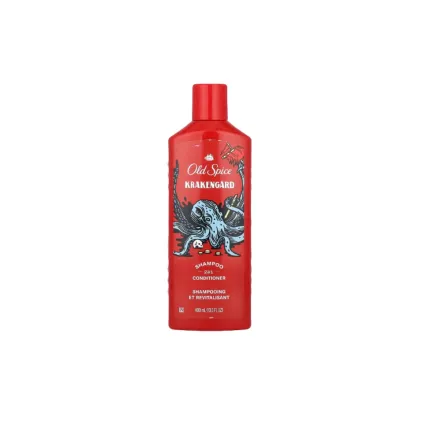 Old Spice Krakengard 2 in 1 Shampoo and Conditioner -400ml | اولد سبايس شامبو و بلسم للرجال 2 في 1 - 400 مل