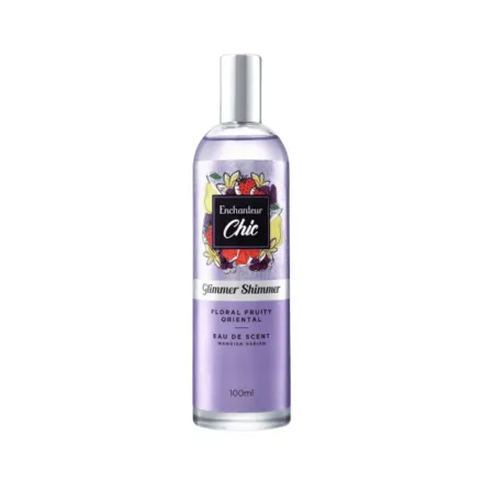 Enchanteur Glimmer Shimmer Floriental Fruity Oriental - 100ml | إنشانتر شيك عطر غليمر شيمر - 100مل