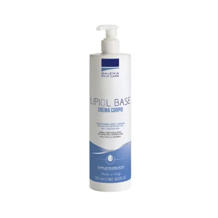 GALENIA Lipiol Base Crema Corpo - 500ml | غالينيا كريم مرطب للجسم - 500 مل
