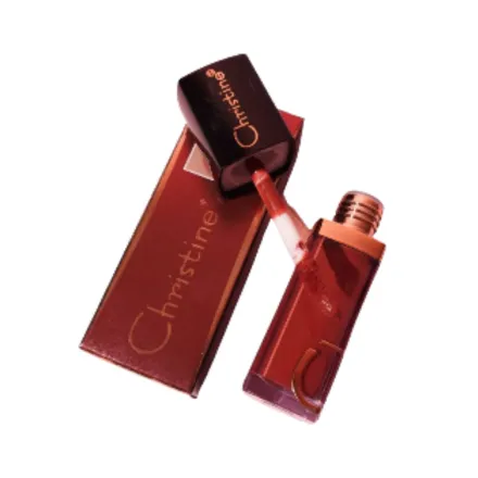 Christine Long Lasting Lip Gloss - 6.8g | كريستين أحمر شفاه بتأثير مرطب - 6.8 غ